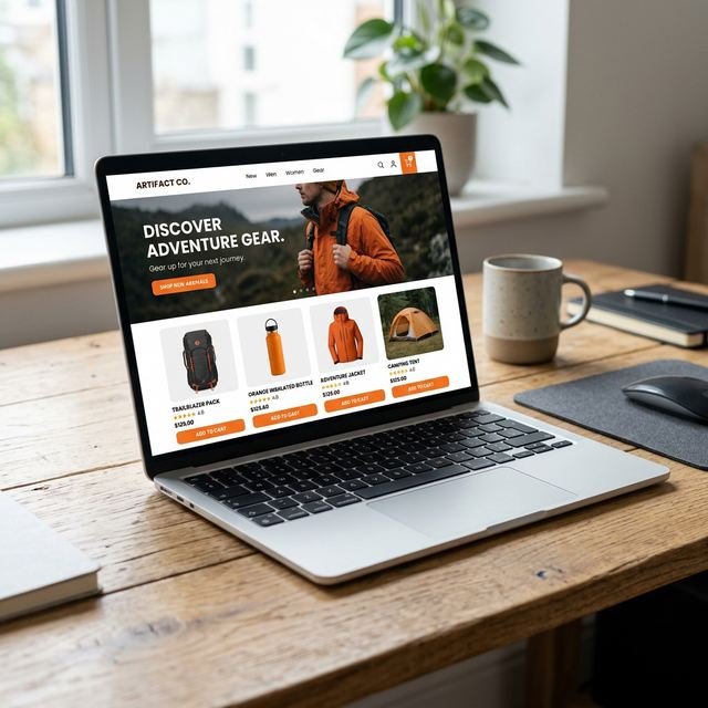 High converting e-commerce website design